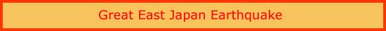 Great East Japan Earthquake